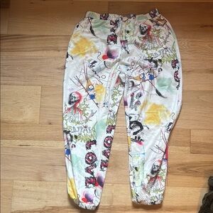 Colorful Graphic Joggers